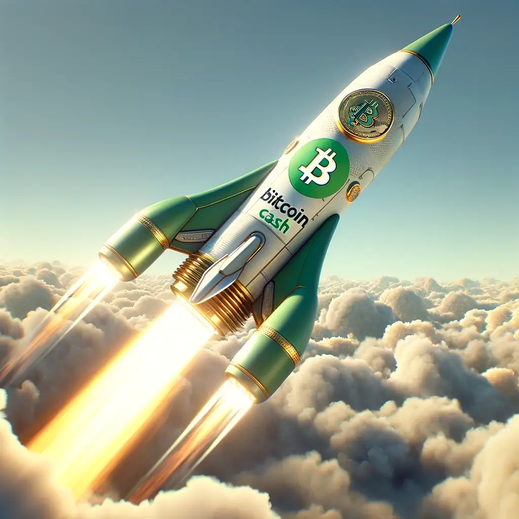 Bitcoin Cash rocket